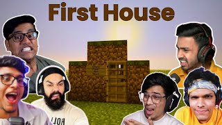 Revisiting Every YouTubers Minecraft First House