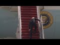 President Biden falls down walking up steps of Air Force One