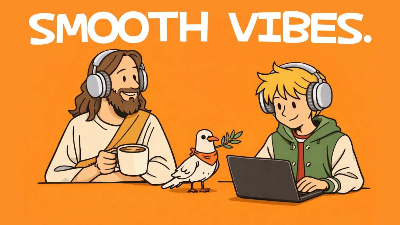 Calm Christian Jazz for Deep Focus ☕ Gospel of John Background Music