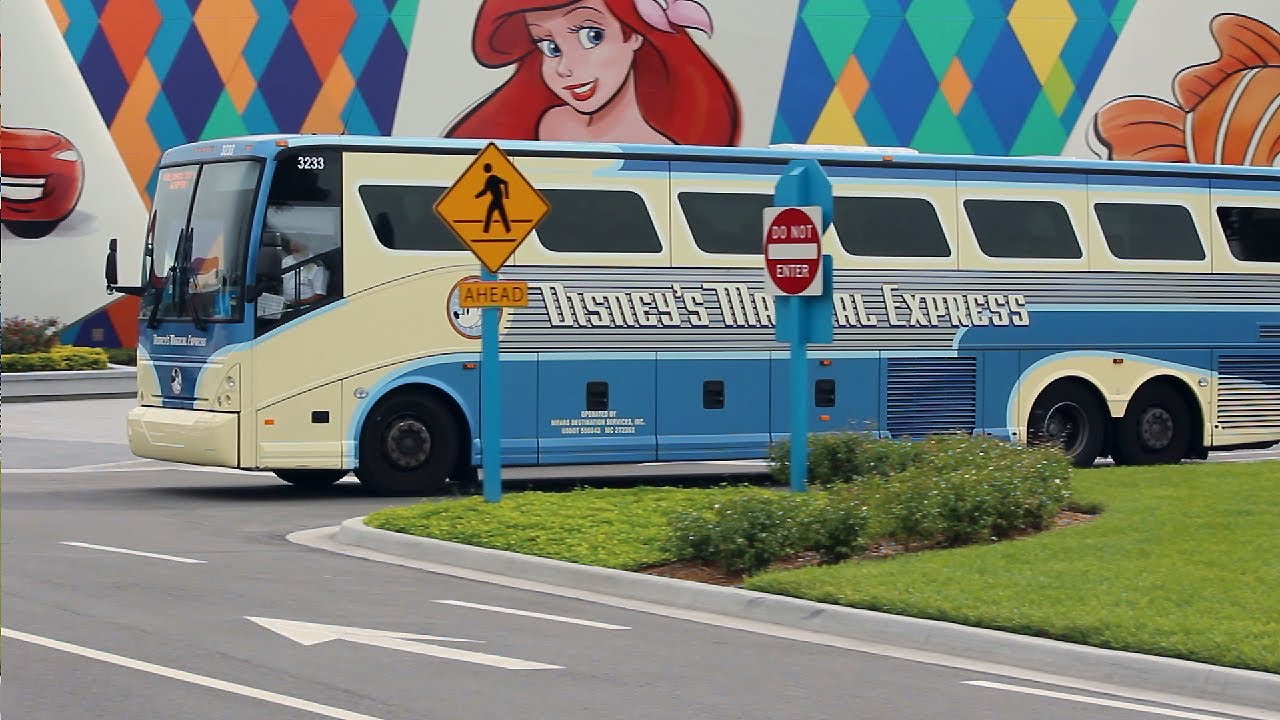 Transportation at Walt Disney World Resort (3 Minute Travel Tips LIVE #3)