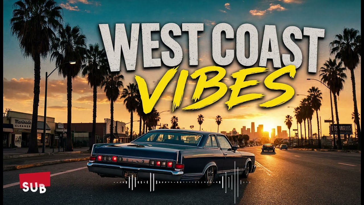 Sunset Boulevard Beats 🌅 90s West Coast Hip Hop Mix | Smooth G