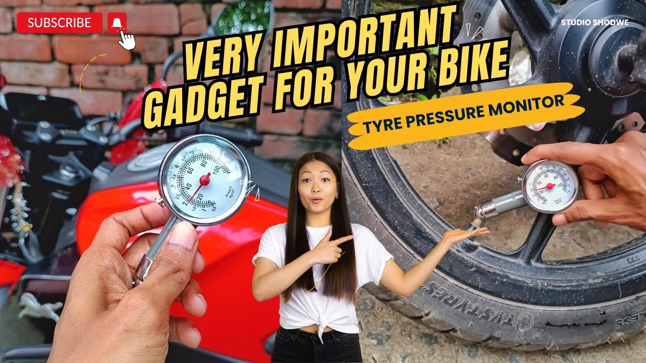 Bike Tyre Pressure Monitor System।। Bike Accessories।। Useful Gadget। 
