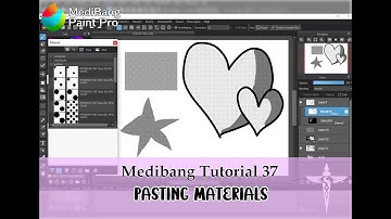 Medibang Tutorial 37: Pasting Materials