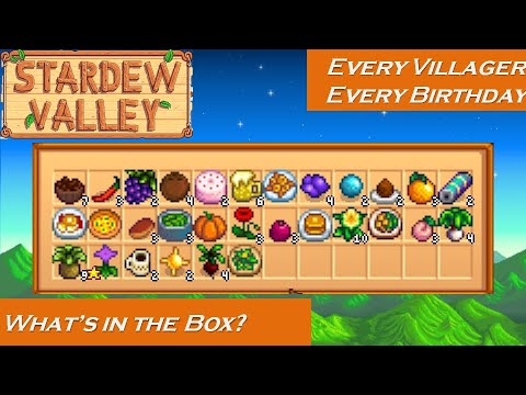 Stardew Valley Gift Guide - YouTube