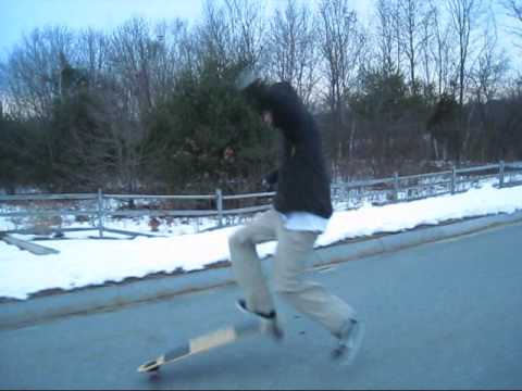 Winter Longboarding Quickie - Loaded Dervish