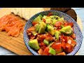 Самый вкусный салат с авокадо и черри || Пальчики оближешь