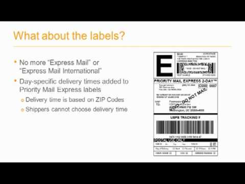 USPS Express Mail Changes 2013