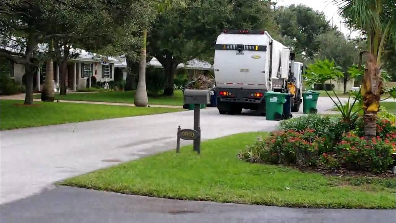 Miami Dade County Recycling Garbage Truck Alec YouTube
