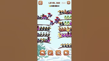 Bird Sort 2: Color Puzzle Level 360 #games #gaming #gameplay