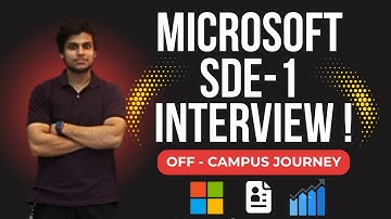 Microsoft Interview Experience || Off Campus || Complete Process