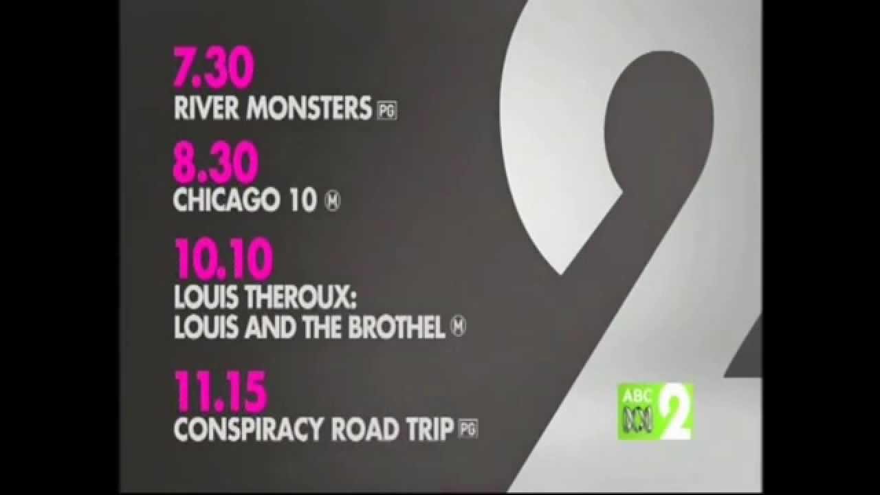 ABCTV & ABC 2 Evening TV Schedules for 19.10.2014 YouTube