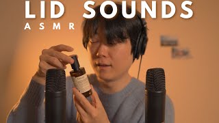 ASMR | KOREAN | Lid & Lid Tapping Sounds For Sleep