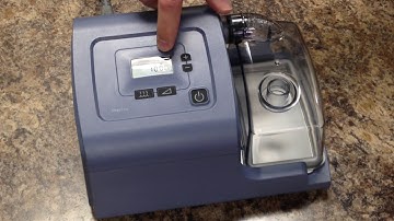 Respironics SleepEasy CPAP Machine - Clinical Menu Access and Hour Check