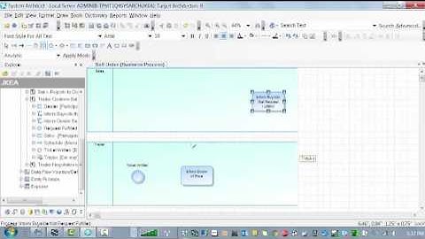 BPMN process modeling with UNICOM System Architect -- 2-minute tip