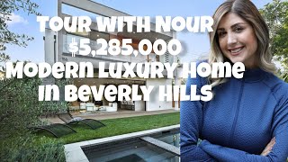 TOUR WITH NOUR $5,285,000 Modern Luxury Home.