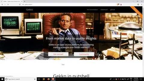 Bitcoin Trading Bot Gekko with Premium Algorithms