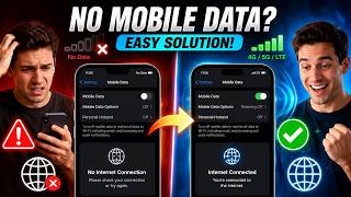Mobile Data Not Working On iPhone