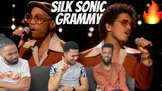 Bruno Mars, Anderson .Paak, Silk Sonic - Leave the Door Open LIVE  63rd GRAMMYs ® 2021 Reaction!!!