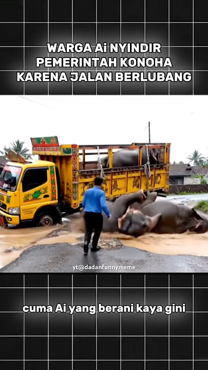 ketika warga Ai nyindir pemerintah konoha akibat jalan berlubang😂 #shorts #ai
