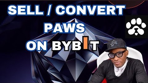 How to SELL & CONVERT PAWS token to USDT on BYBIT