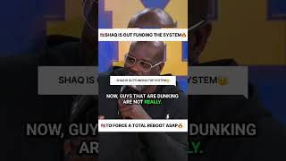 Shaq Is Outfunding The System To Force A Total Reboot ASAP 🛑 #nba #shaq #basketball #sportsclips