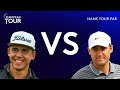 1,500-yard Par 8 Challenge | Name Your Par: Higgo vs Scheffler