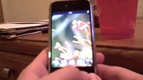 Palm webOS on iPhone (fake)