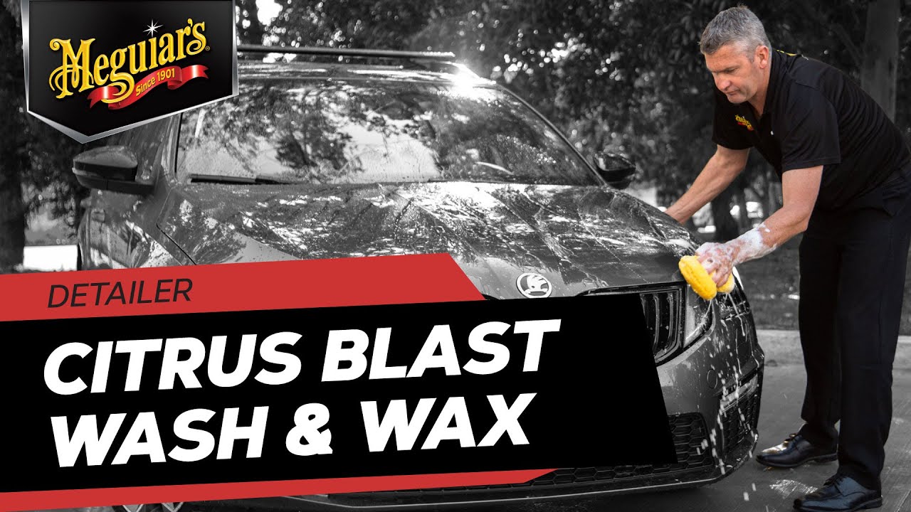 Meguiar's® Citrus Blast Wash & Wax, D11301, 1 Gallon