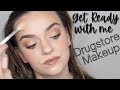 GET READY WITH ME! Drugstore Makeup, AS GOOD AS HIGH END!
