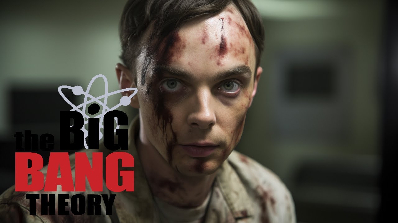 Big Bang Theory by Zombie Apocalypse. AI Generated