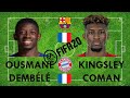 Kingsley Coman vs Ousmane Dembele - FIFA 20 comparison