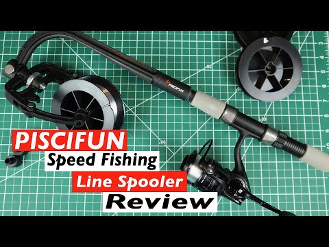 Piscifun Fishing Line Winder Spooler Machine, Portable Fishing