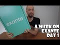 A week on exante day 1