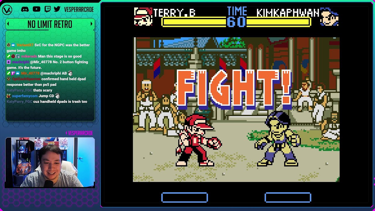 Fatal Fury First Contact! Pocket Sized Terry & Mai (NGPC) - Retro