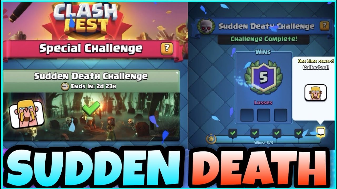 Best SUDDEN DEATH Deck | Clash Royale
