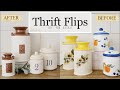 Thrift Flips • Canister Sets • Giveaway • Copper Patina • Vintage Crocks • DIY for Resale