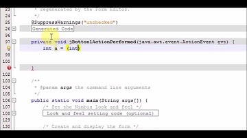jSlider Spinner w NetBeans