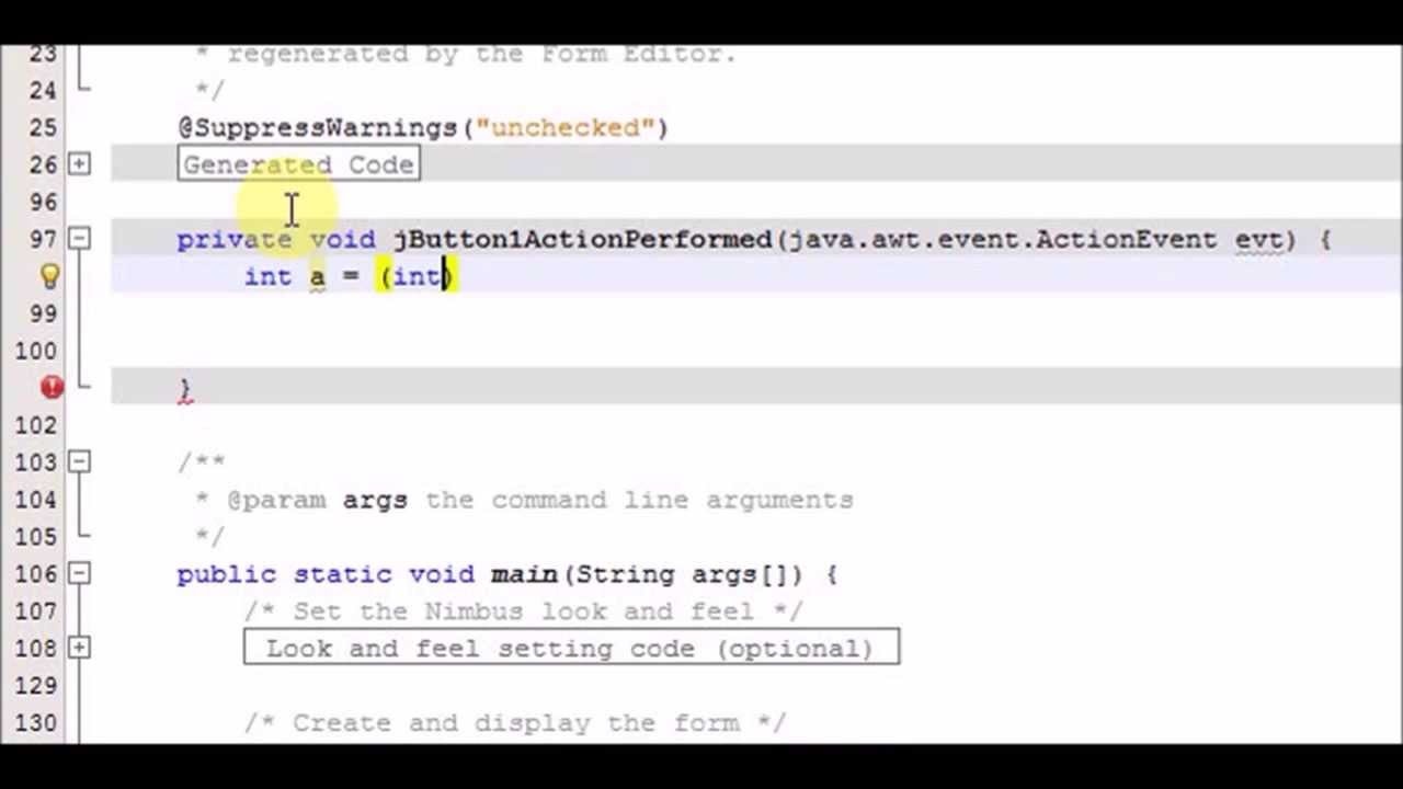jSlider Spinner w NetBeans - YouTube