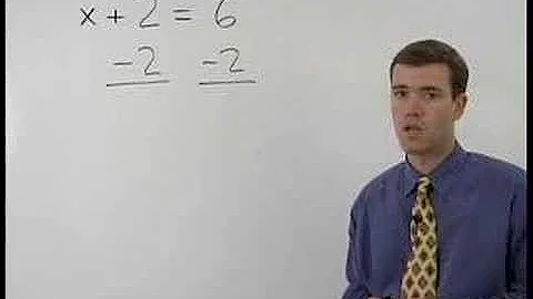 One-Step Addition Equations - MathHelp.com - Math Help