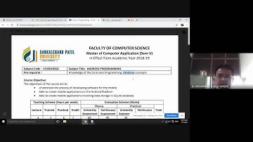Part-2 Android Syllabus Introduction By Dr. Idrish Sindhi