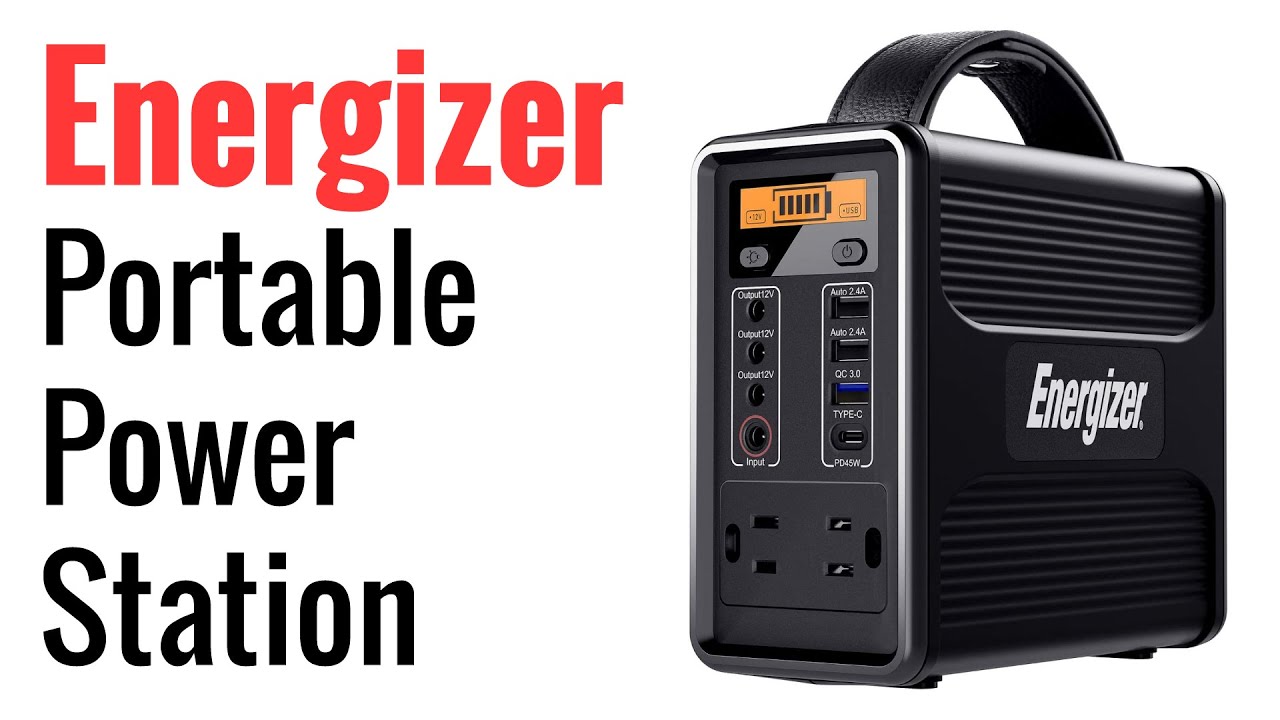 Energizer 150w 160wh lithium portable power station review and