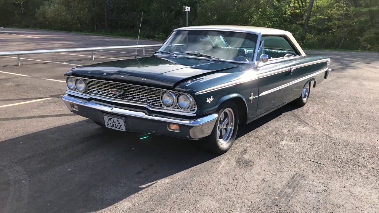 Ford Galaxie 500 Xl 2 Dr Ht Fastback 1963 1 2 Sald Sold Youtube