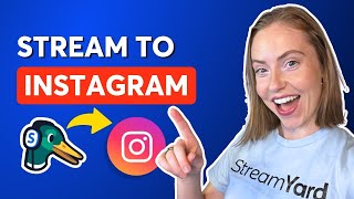 How To Go Live On Instagram From ANY Device FOR FREE with StreamYard by StreamYard 37,136 views 5 months ago 2 minutes, 15 seconds