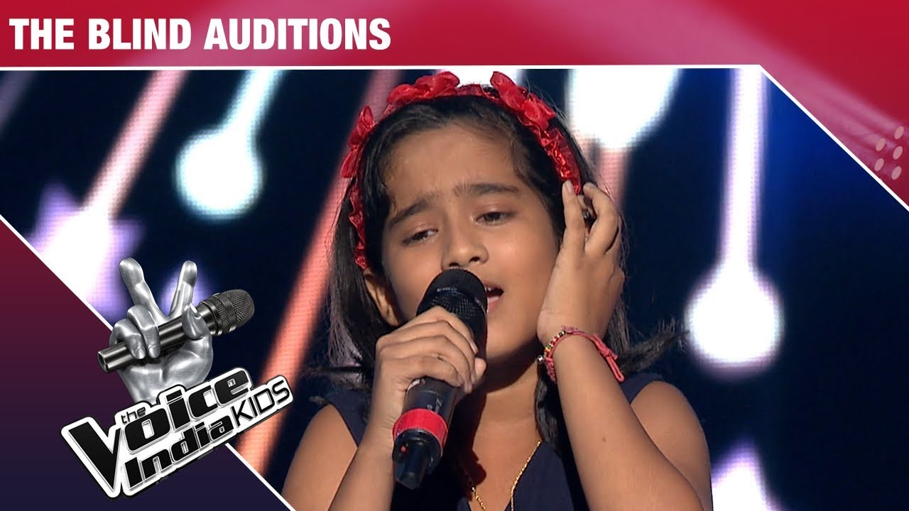 The Voice India. The Voice India Kids. 9-Year-old Celine tam Stuns crowd with "my Heart will go. Younger voice