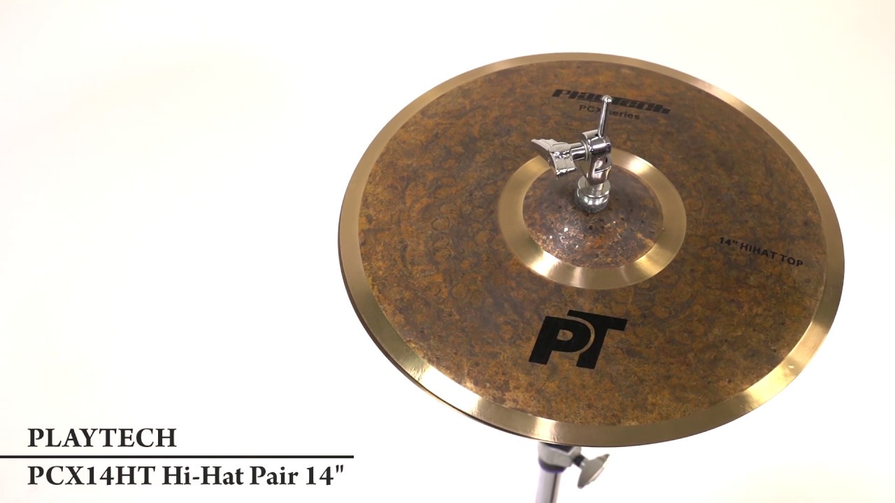 【サウンドサンプル】PLAYTECH / PCX14HT Hi-Hat Pair 14
