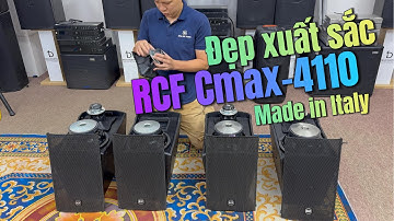 Loa RCF C MAX 4110 ( Bass 25 ) Made in Italy - Tiếng HAY , Giá 2X.Tr