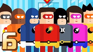 ✅ The Superhero League 1 / Gameplay Walkthrough / Super Sharp / Chapter #3 / Level 1-24 🌟🌟🌟