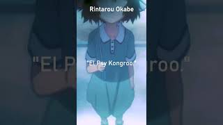 Rintarou Okabe 2 #steinsgate #anime #shorts #quotes #quotesanime #animeshorts