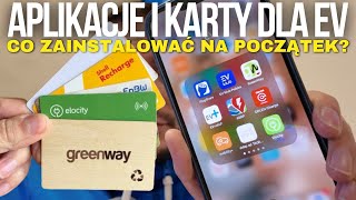 Jakie KARTY i APLIKACJE do samochodu elektrycznego?