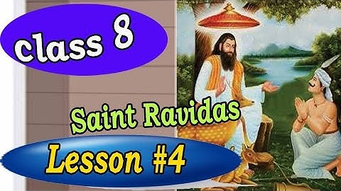 Class 8th Lesson 4 | Saint Ravidas | Question Answer Fully Solved Chapter Explanation|PSEB